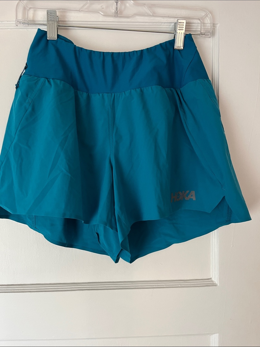 Hoka One One Teal Performance Women’s Running Shorts